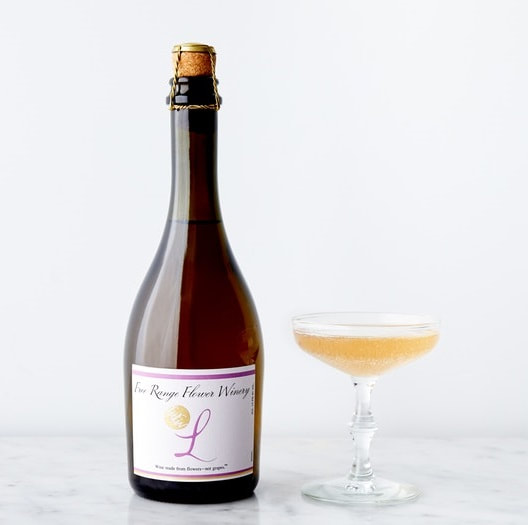 The L Sparkling Lavender Wine product recommended by Fana on Improve Her Health.